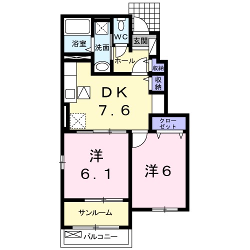 ペナブランカ 間取り図