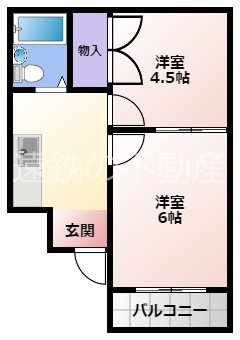 メロウレジデンス 間取り図
