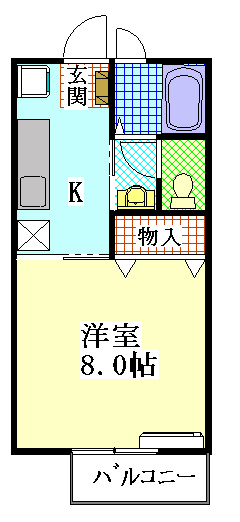 ドリーム・Ｓ．Ｙ 間取り図