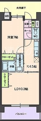 ラ　フォンテーヌ 間取り図