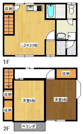 クレール本郷 東号室 間取り