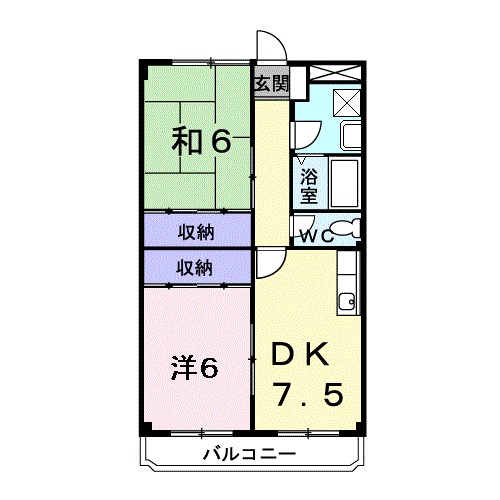 グリーンパーク 間取り図
