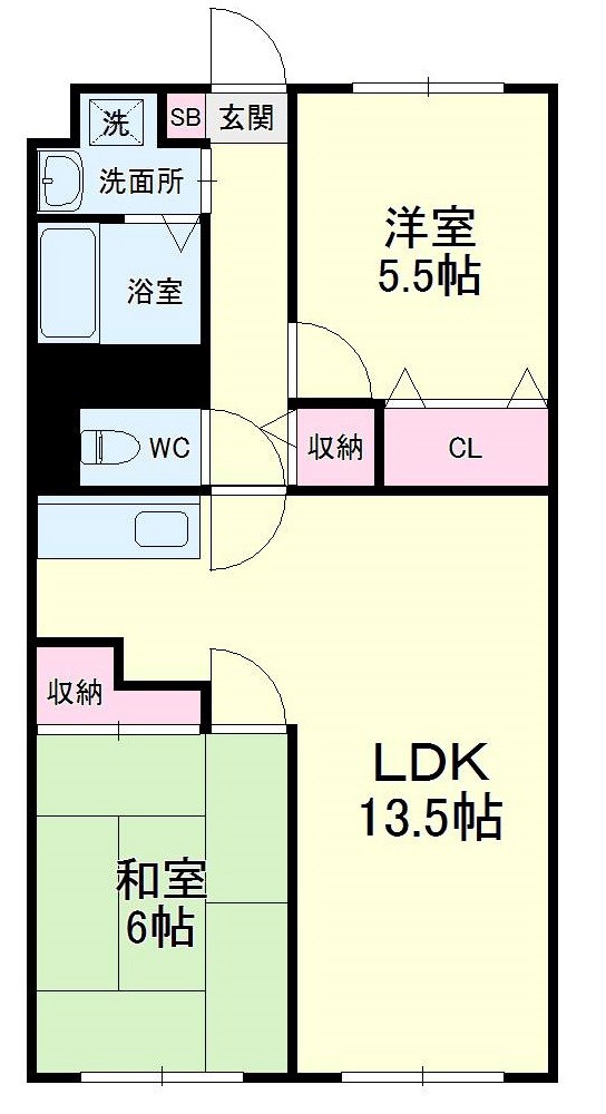 ランドRファースト 間取り図