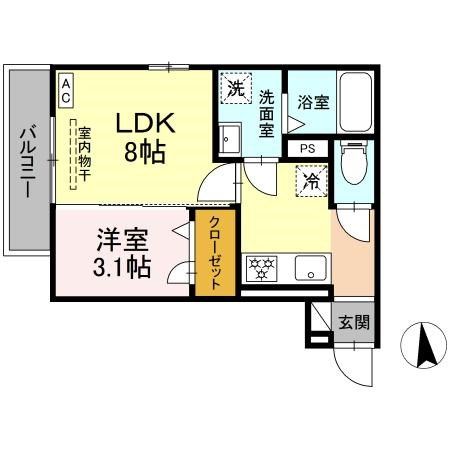 D-ROOMパル 間取り図
