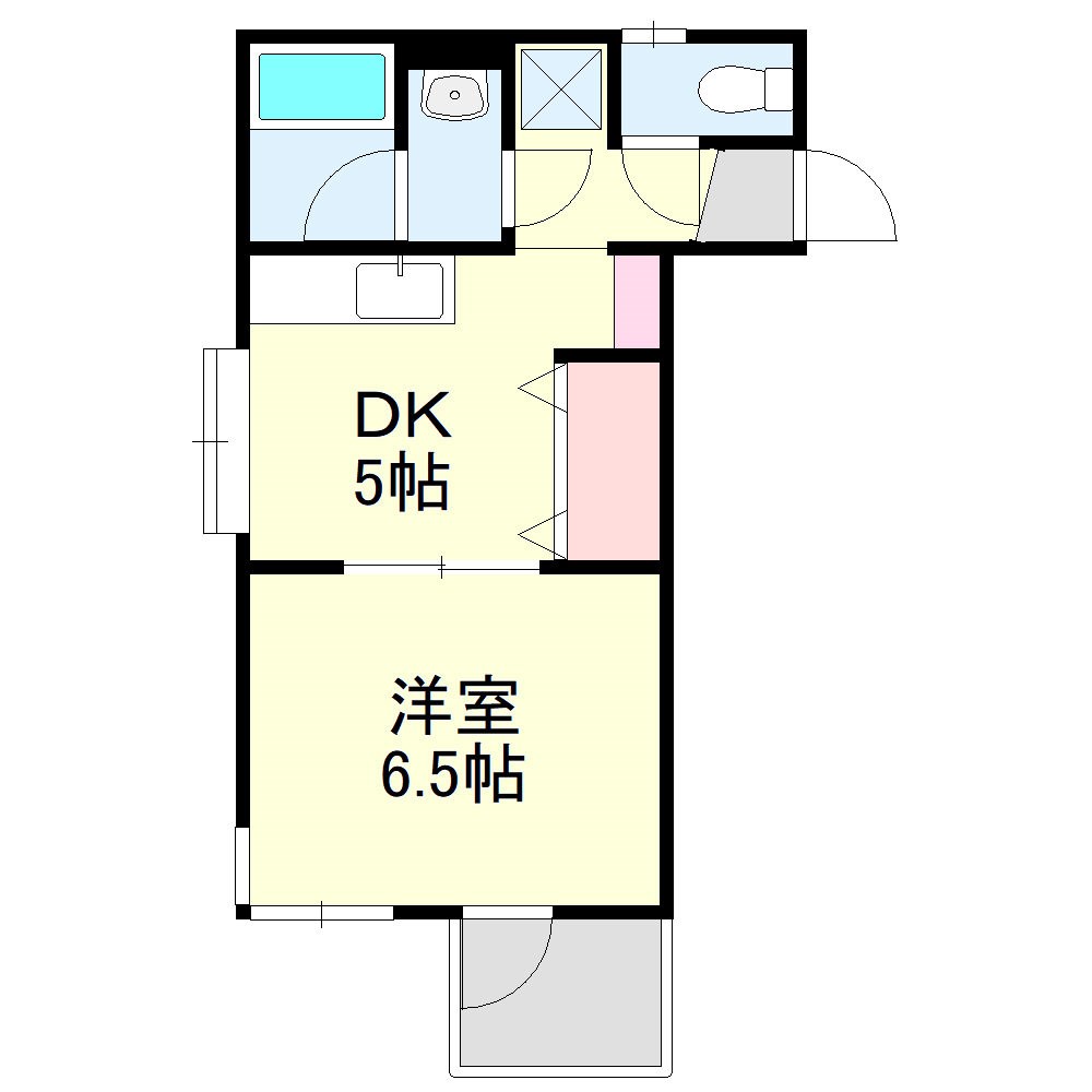 半田ビレッジ９号棟 間取り図
