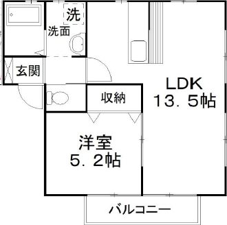 ルネ・シャトー 間取り図