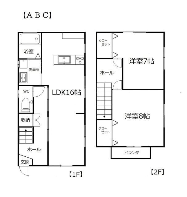 ウッドヴィレッジ 間取り図