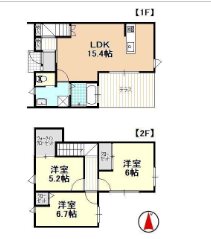 キャレノワール和合 間取り図