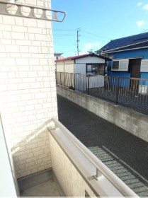 ニューショーワハイツⅡ ベランダ