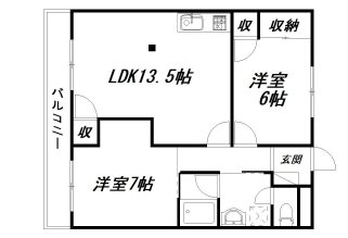 パークサイド髙木 間取り図
