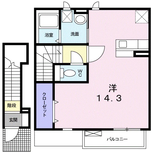 サンスターズ 間取り図