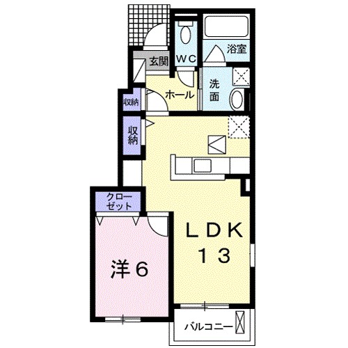ベル　シャーンス　Ⅰ 間取り図