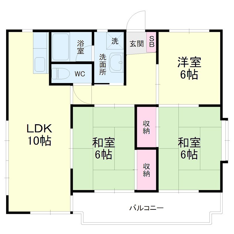 アルカディア 間取り図