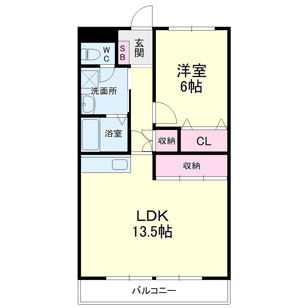 パインクレスト１ 間取り図