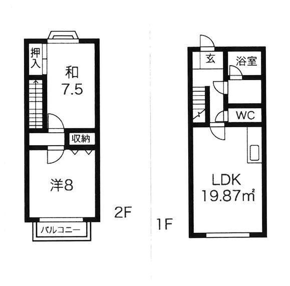 ハウスゾウラ 間取り図