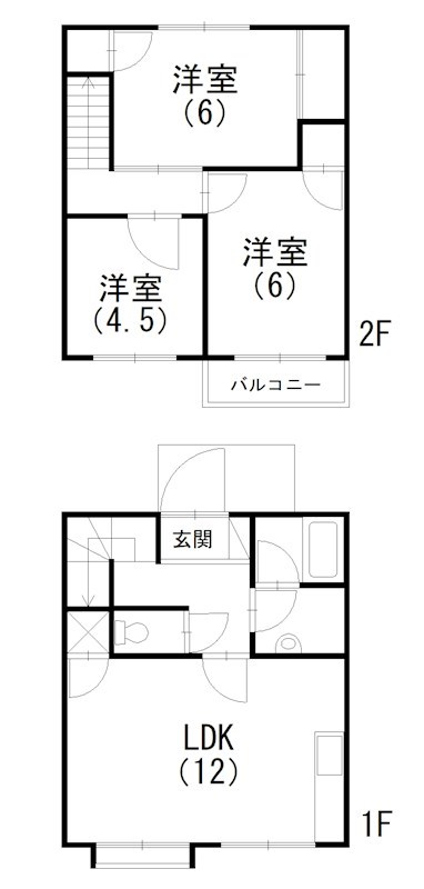アムゼ楊子Ⅲ 間取り図