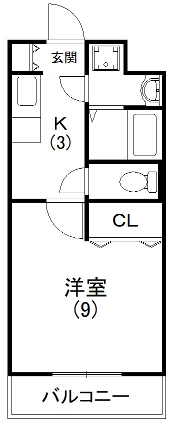 バンブーリーヴスⅠ 間取り図