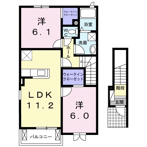ＬＯＶＥＬＹ 間取り図