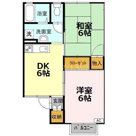 ハイツサウスヒル 間取り図