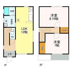 カサベルト 間取り図