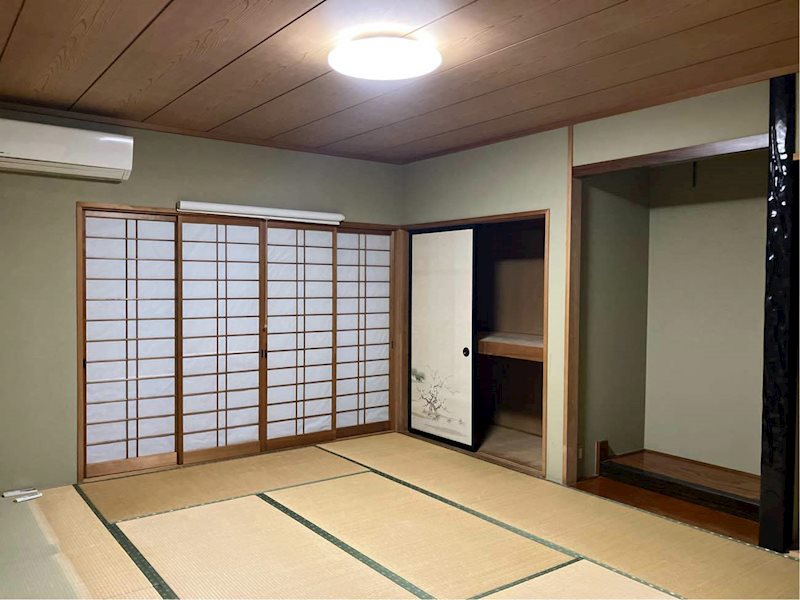 大蒲町貸家 ベッドルーム