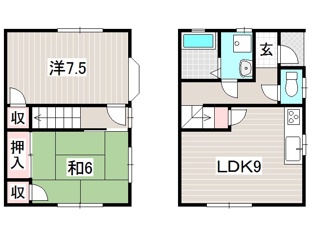 テラスパリオ 間取り図