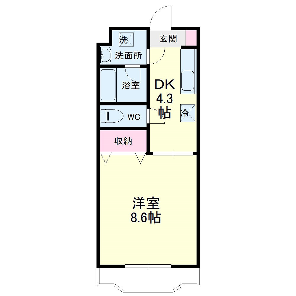 グランベール 間取り図