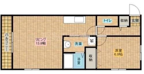 鹿谷の社 間取り図