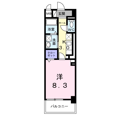 グランフェリス 間取り図