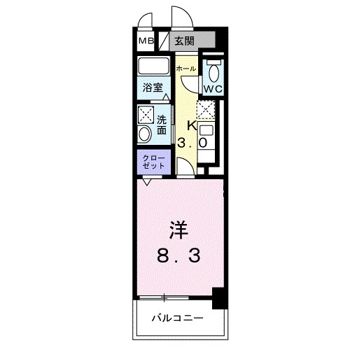 グランフェリス 間取り図