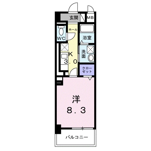 グランフェリス 間取り図