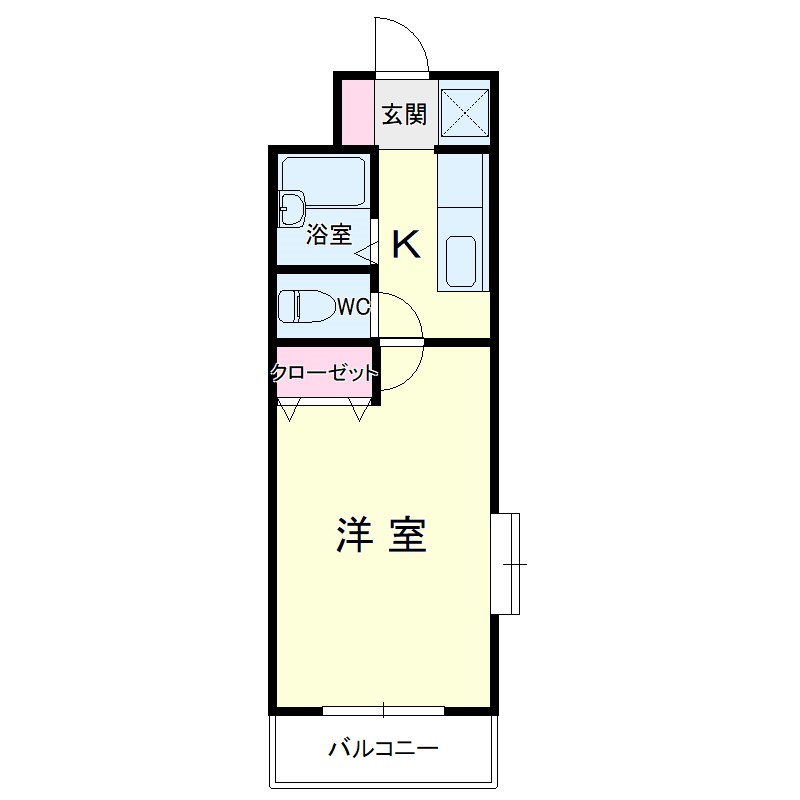 エターニⅠ 間取り図