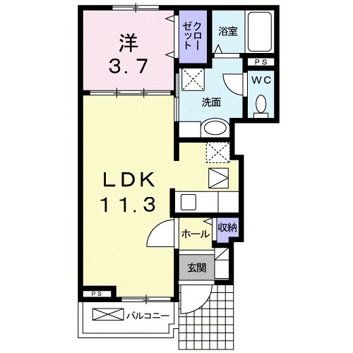 エストレラ 間取り図