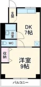 コーポラスヤング 間取り図
