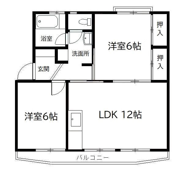 サンハイツ 間取り