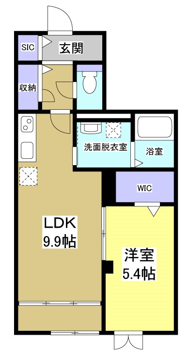 ペルラノアール 間取り図