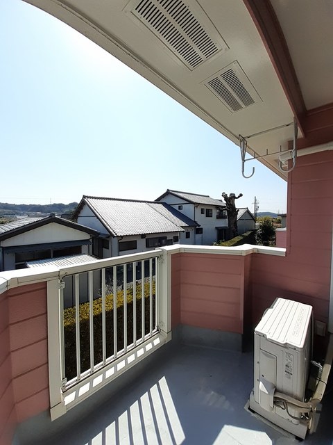ボヌール ベランダ