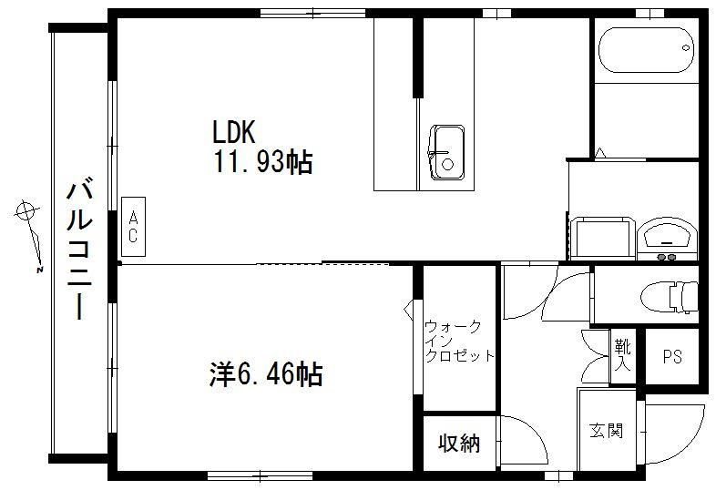 サリエンテⅢ 間取り図
