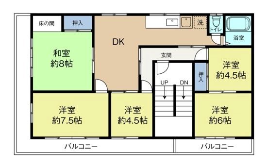 Ｊシーダ 間取り図