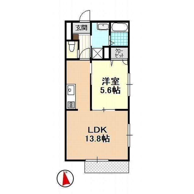 棒屋第四半田ハイツ 間取り図