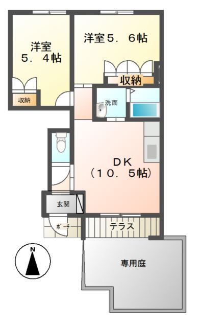 ドマーニ 間取り図