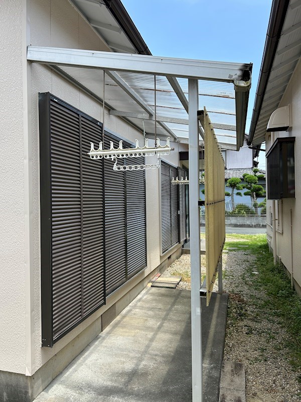 楊子町貸家 ベランダ