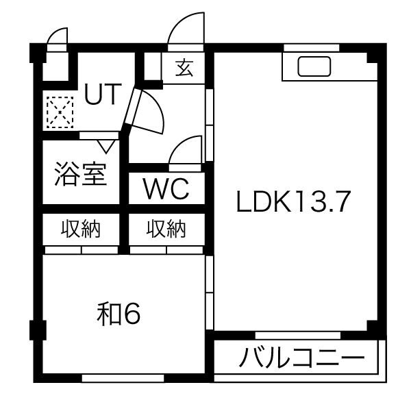 サンジュエール 間取り図