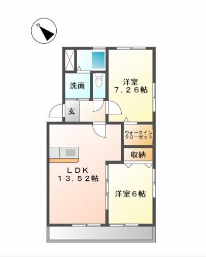 グランディ・ケイ 間取り図
