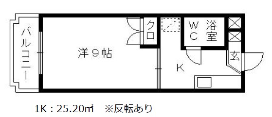 リバティーⅠ 間取り図