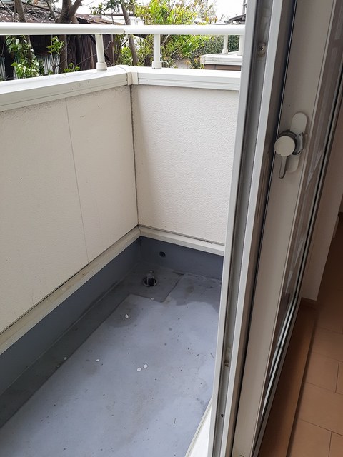 ウエスト．テール ベランダ