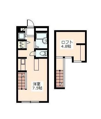 ミューズイン高塚  間取り図