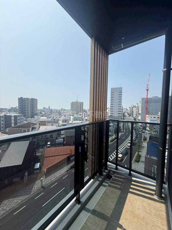 Central　S　砂山町 ベランダ
