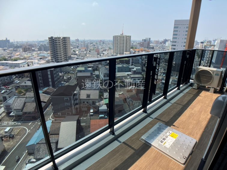 Central　S　砂山町 ベランダ