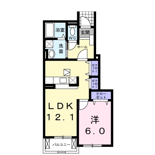 ペルペートⅡ 間取り図